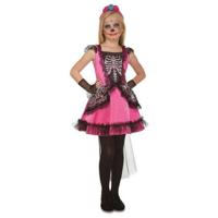 Kostuums voor Kinderen My Other Me Zwart Roze Catrina (3 Onderdelen) Maat 5-6 Jaar