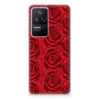 Xiaomi Poco F4 TPU Case Red Roses