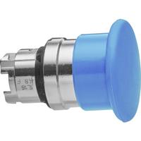 Schneider Electric ZB4BC6 ZB4BC6 Terugstelbaar (Ø) 22 mm Zonder markering Chroom, Blauw 1 stuk(s)