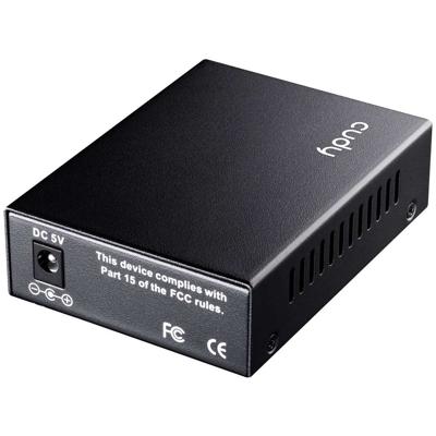 Cudy MC220 netwerk media converter 1000 Mbit/s 1310 nm Single-mode Zwart