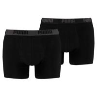 PUMA Basic Men's Boxers Boxershort Zwart - thumbnail