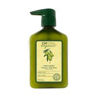 CHI Olive Organics Hair & Body Shampoo/Body Wash 340ml