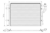 Condensor, airconditioning 822582