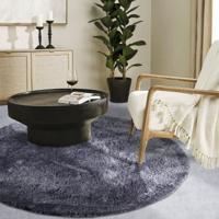 Vloerkleed Olaf Rond Grijs Ø 200 Cm Hoogpolig Home Collectie - Dekbed-Discounter.nl