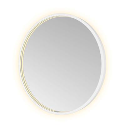 Spiegel Hotbath &MORE 60x60 cm LED-Verlichting Spiegelverwarming Rond Mat Wit