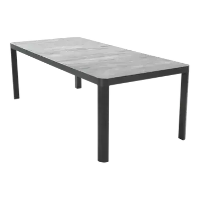 Tuintafel buiten Castilla 2.0 Negro 220x100cm Lesli Living