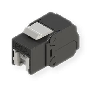 ROLINE 21.17.0320 kabel-connector RJ45 Zwart, Grijs