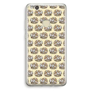 Slapende poes: Huawei Ascend P10 Lite Transparant Hoesje