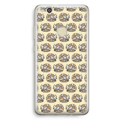 Slapende poes: Huawei Ascend P10 Lite Transparant Hoesje