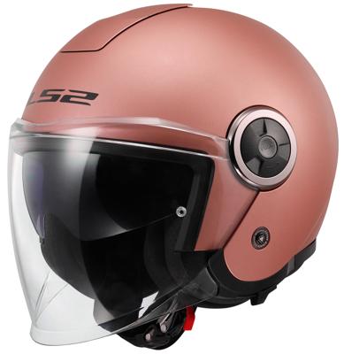 LS2 Helmet of620 classy solid xl matt pink