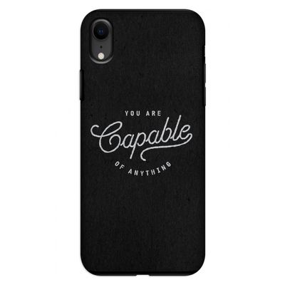 Capable: iPhone XR Tough Case