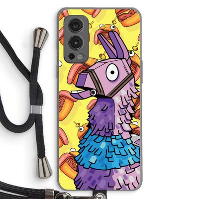 Loot Burger: OnePlus Nord 2 5G Transparant Hoesje met koord