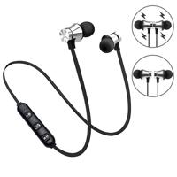XT11 magnetische in-ear draadloze Bluetooth V 4.2 oortelefoon voor iPad iPhone Galaxy Huawei Xiaomi LG HTC en andere smartphones (zilver)