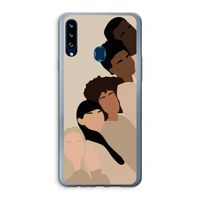 Sweet creatures: Samsung Galaxy A20s Transparant Hoesje