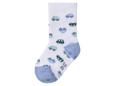 lupilu Kinder huissokken met siliconen noppen (Auto's, 23/26)