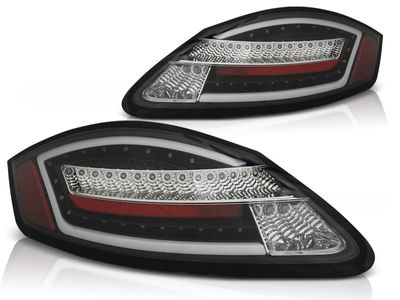 Tuning-Tec Achterlichten PORSCHE BOXSTER / CAYMAN 987 05-08 ZWART SEQ LED Tuning-Tec Achterlichten PORSCHE BOXSTER / CAYMAN 987 05-08 ZWART SEQ LED