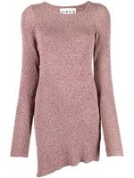 REMAIN pull asymétrique en maille chinée - Violet REMAIN pull asymétrique en maille chinée - Violet