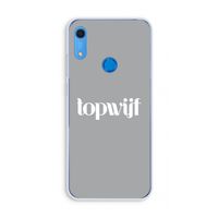 Topwijf Grijs Wit: Huawei Y6s Transparant Hoesje