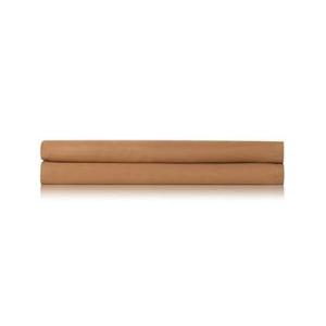 Zo home Satinado Laken Katoen Satijn - cognac brown