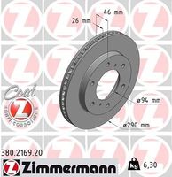 Remschijf Coat Z 380216920