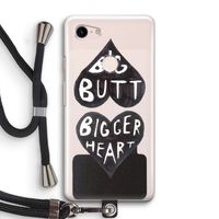 Big butt bigger heart: Pixel 3 Transparant Hoesje met koord