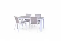 Trestino diningset gironde 161 nancy wit