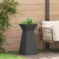 Pilaar Plantenbak Zwart 35 x 35 x 73 cm Staal