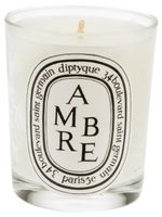 Diptyque bougie "Ambre" - Blanc