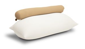 Terapy Toby rugleuning zitzak - Zand | 160cm x 25cm x 25cm