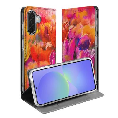Book Cover Samsung Galaxy A17 Tulips