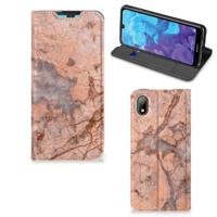 Huawei Y5 (2019) | Standcase | Marmer Oranje
