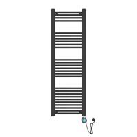 Elektrische Radiator BWS June 160x50 cm 700W Mat Zwart
