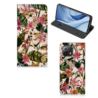 Xiaomi 11 Lite NE 5G | Mi 11 Lite Smart Cover Flowers - thumbnail