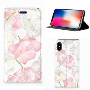 Apple iPhone X | Xs Smart Cover Lovely Flowers