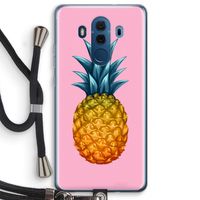 Grote ananas: Huawei Mate 10 Pro Transparant Hoesje met koord