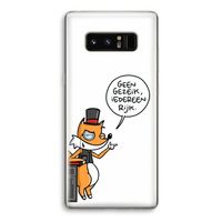 Geen Gezeik: Samsung Galaxy Note 8 Transparant Hoesje