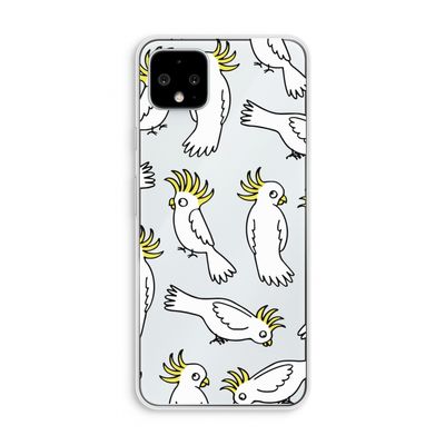 Papegaai: Pixel 4 XL Transparant Hoesje