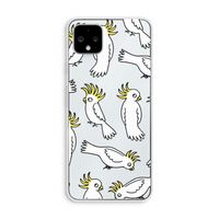 Papegaai: Pixel 4 XL Transparant Hoesje