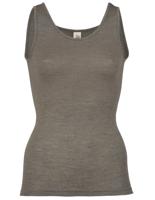 Dames Hemd Zijde Wol Engel Natur Kleur Walnut Maat 34/36 - Small