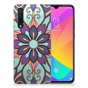 Xiaomi Mi 9 Lite TPU Case Purple Flower