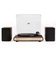 Crosley C65 Platenspeler met Speakers - Walnoot