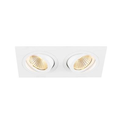 SLV Witte inbouwspotNew Tria 155 2x Led 2700K - 1008511