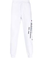 Alexander McQueen pantalon de jogging à logo imprimé - Blanc - thumbnail