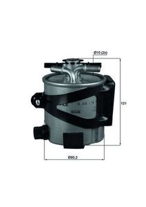 Brandstoffilter KLH4417
