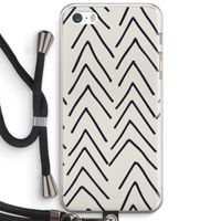 Marrakech Arrows: iPhone 5 / 5S / SE Transparant Hoesje met koord