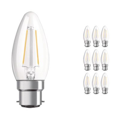 Voordeelpak 10x Osram Parathom Retrofit Klassiek B22d B 2.5W 827 Gloeilamp | Vervanger voor 25W