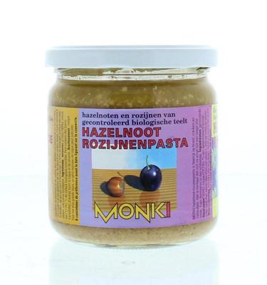 Monki Hazelnoten-rozijnenpasta eko bio
