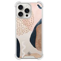 iPhone 15 Pro Max shockproof hoesje - Abstract dots iPhone 15 Pro Max shockproof hoesje - Abstract dots