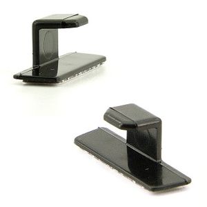 Plastik zelfklevende clip hangend (haakje model) PVCLP02
