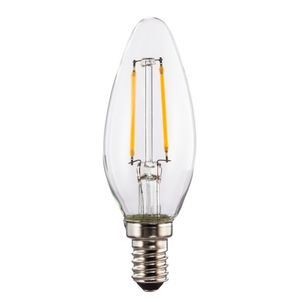 Xavax Led-gloeidraad E14 806lm Vervangt 60W Kaarslamp Warm Wit